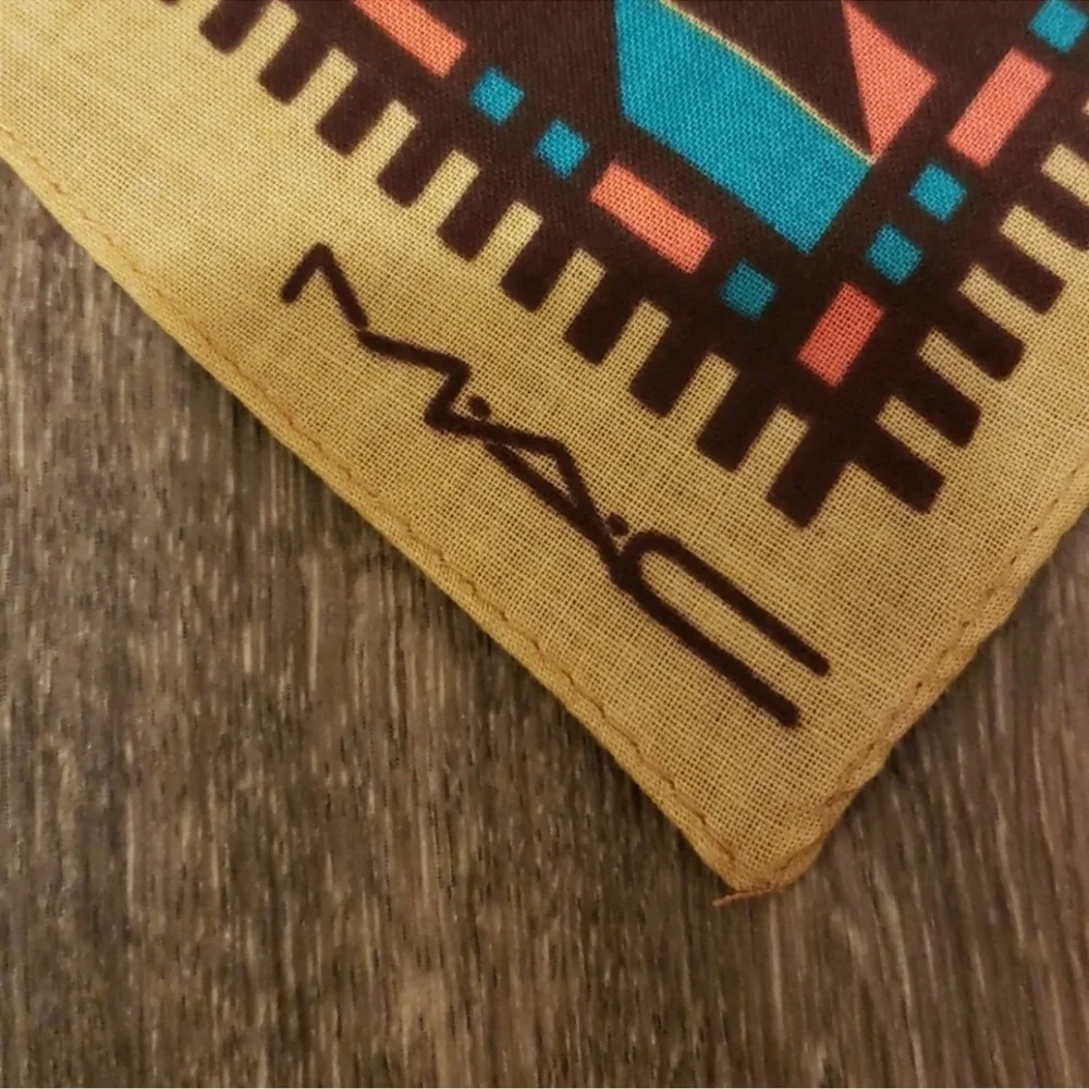 MAC Vibe Tribe Collection Bandana Scarf Aztec Pint Limited Edition - Picture 6 of 6